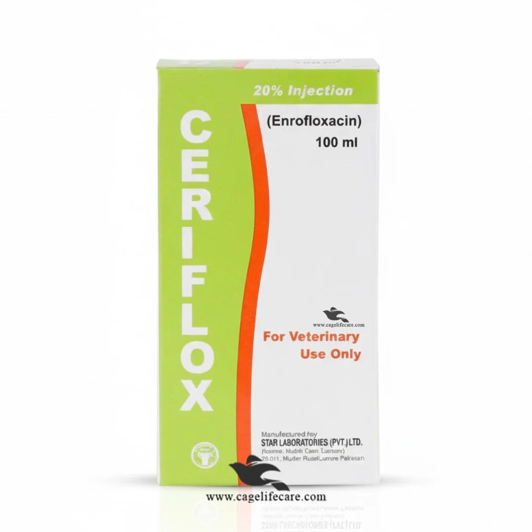 Ceriflox 20% Injection for dogs, cats, cattle, buffalo, sheep, goats