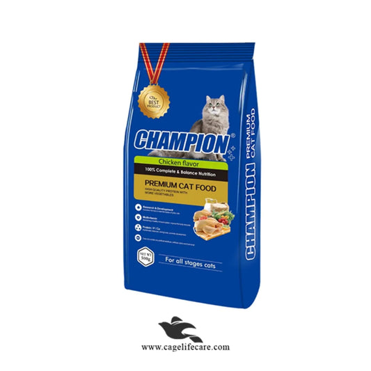Champion Premium Cat Food – Chicken Flavor  Healthy & Nutritious Cat Diet