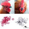 Chicken Anti-Pecking Beak Clamps - Plastic Nose Clips Pins