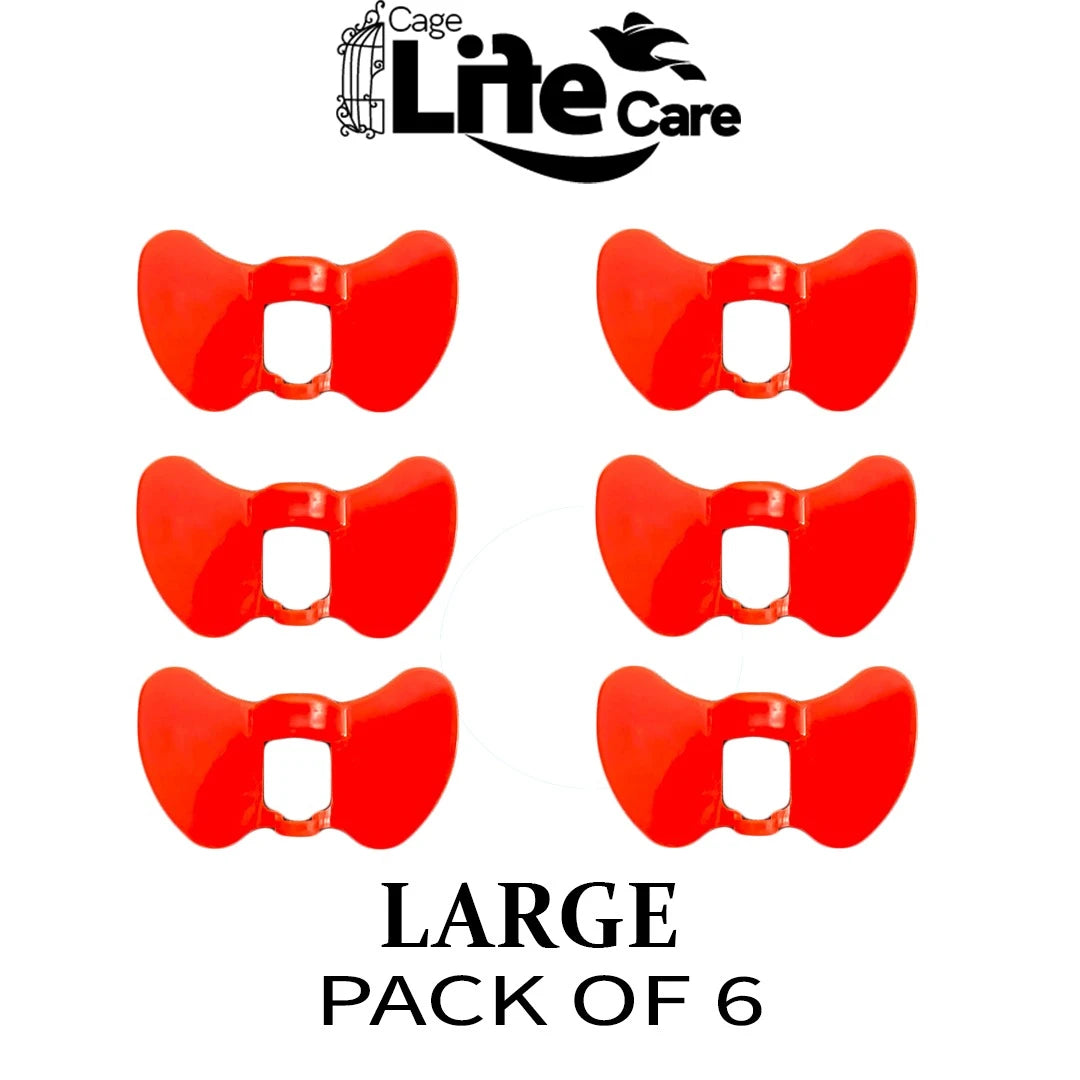 20 Pack Extra Large Pinless Peepers – Blinders For Turkey, Chicken, Fasan
