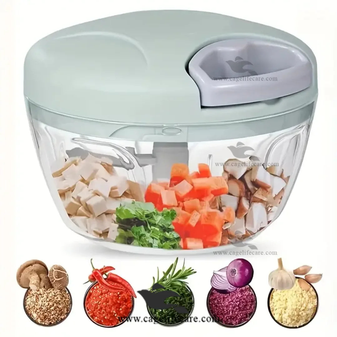 Pull String Chopper for Bird Soft Food