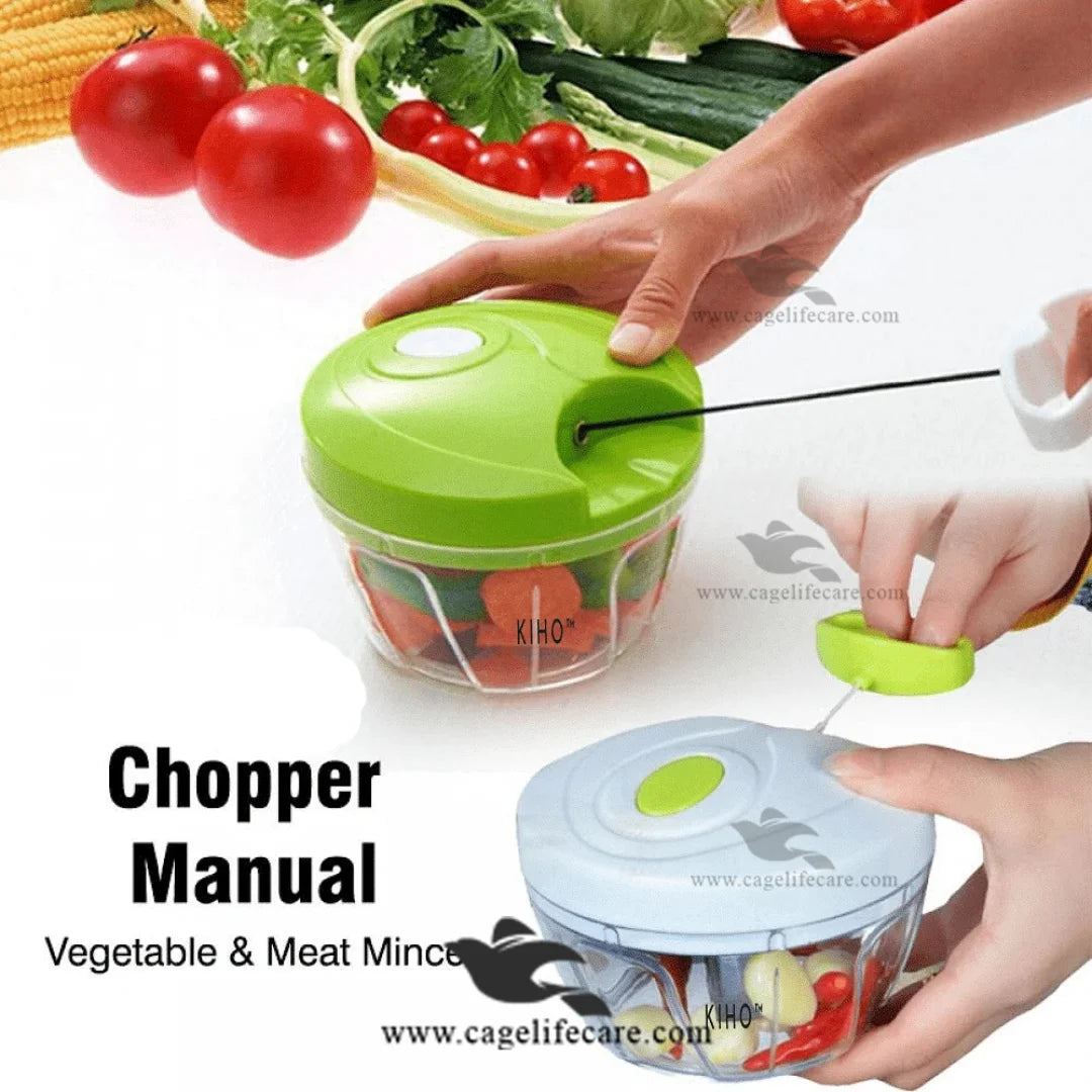 Pull String Vegetable Cutter for Budgies and Finches