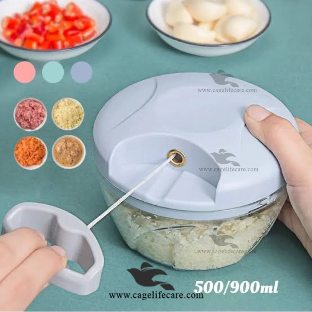 Manual Vegetable Chopper for Birds