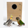 Cockatiel & Conure Breeding Box – Wooden Nest Box for Medium Parrots