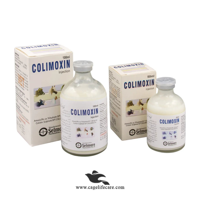 Colimoxin Injection – Broad-Spectrum Antibiotic for Poultry & Livestock Animals