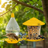 Combo Set of Hanging Bird Feeder and Water Drinker — Seed Feeder and Water Dispenser for Aviaries, Gardens and Wild Birds