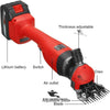 Commerical Battery Hair Trimmer | Heavy Duty Livestock Shearing Clippers for Sheep, Goats & Cattle
