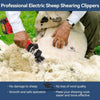 Commerical Battery Hair Trimmer | Heavy Duty Livestock Shearing Clippers for Sheep, Goats & Cattle