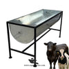Cow & Buffalo Open Steel Bucket with Foldable Stand (4 Feet)