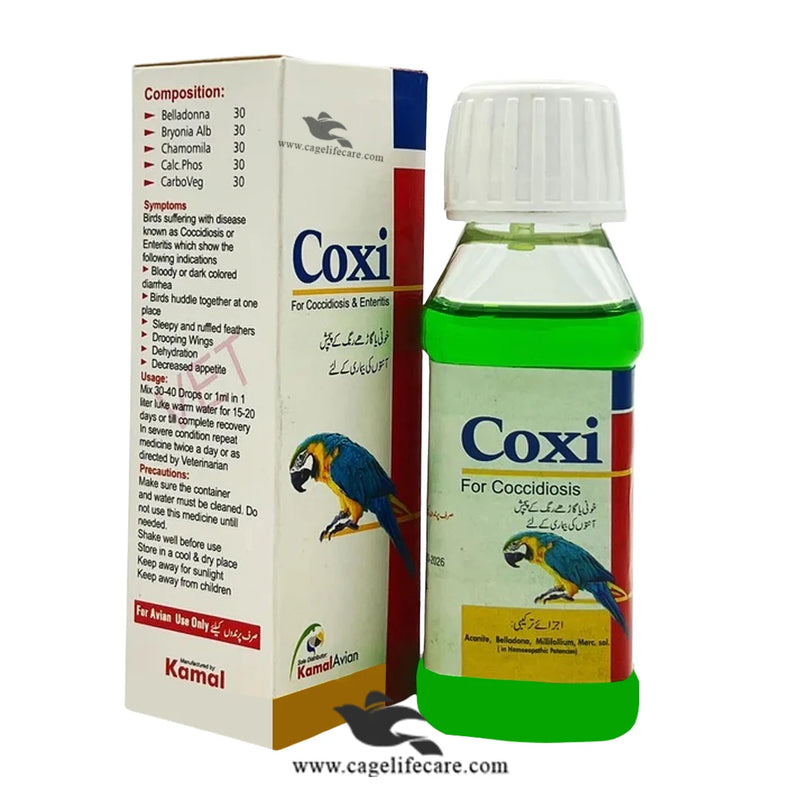 Coxi – Effective Treatment for Coccidiosis & Enteritis in Birds