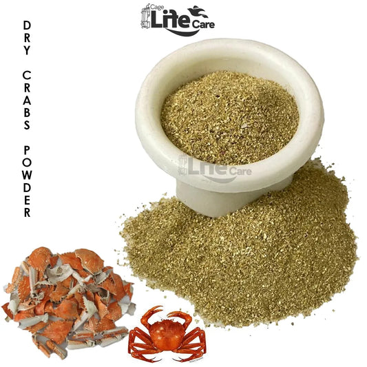 Crab Powder (Kakra) – High Calcium & Protein Supplement for Birds