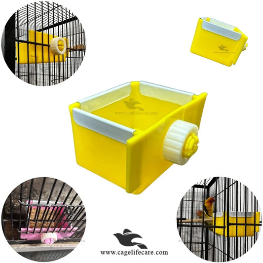 Crock Feeder Pot – Durable Bird Feeder & Drinker Non-Biteable