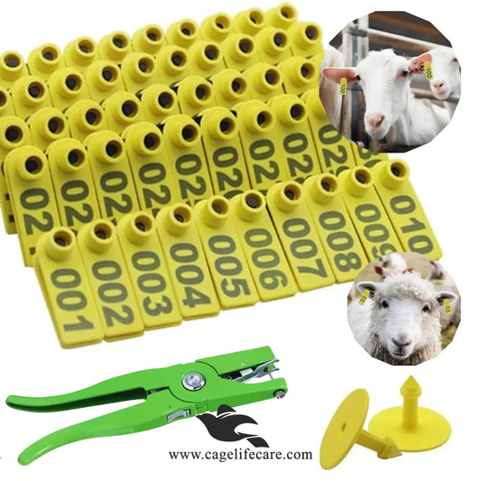 Customised Ear Strip Pin Tags for Goats, Sheep and Small Animals