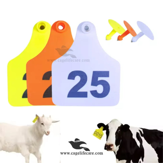 Customized Pin Z Tags – TPU Ear Tags for Cattle, Goats, Sheep & Livestock