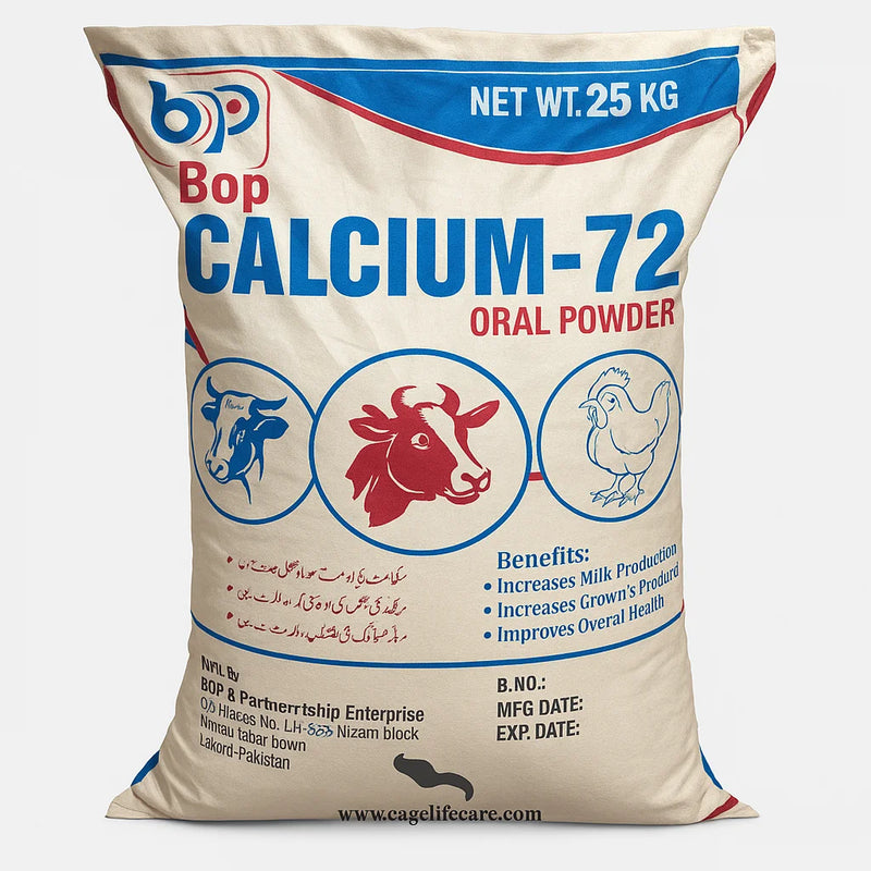 DCP BOP Calcium 72 – Dicalcium Phosphate Powder for Livestock