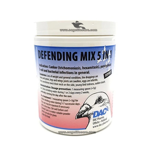 DAC Defending Mix 5 in 1 – Comprehensive Infection Treatment for Birds