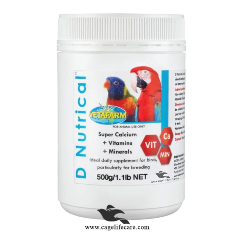 D Nutrical – Ideal Daily Supplement For Birds
