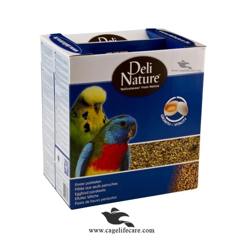 Deli Nature Egg Food for Parakeets – High-Protein Formula for Small Parrots
