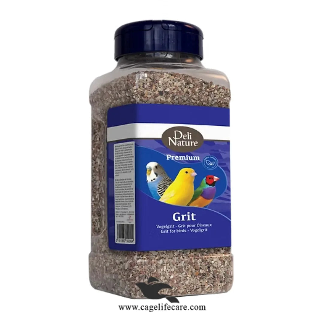 Deli Nature Grit Mix – Natural Blend for Digestion, Bone Health & Eggshell Quality in Birds