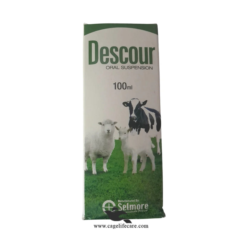 Descour Oral Suspension – Gastrointestinal Infection & Electrolyte Restorer for Livestock