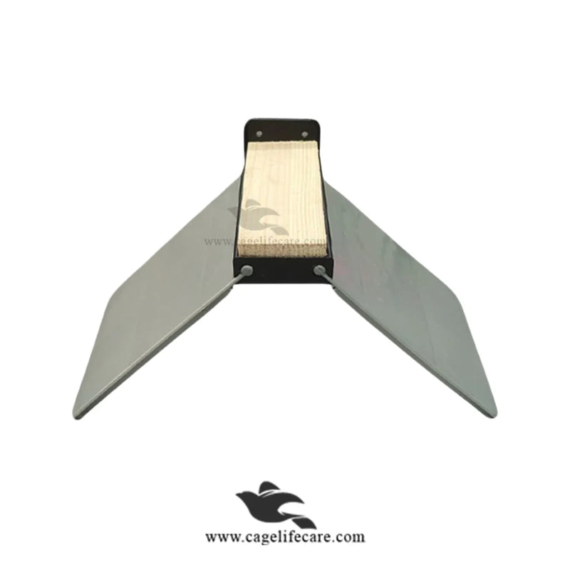 Detachable Folding Pigeon Perch Stand - Washable V-Type Rest