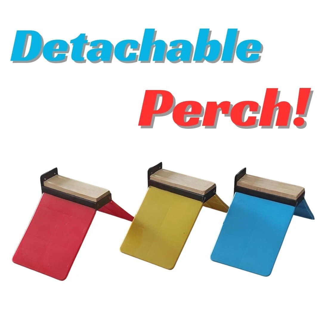 Detachable Folding Pigeon Perch Stand - Washable V-Type Rest 