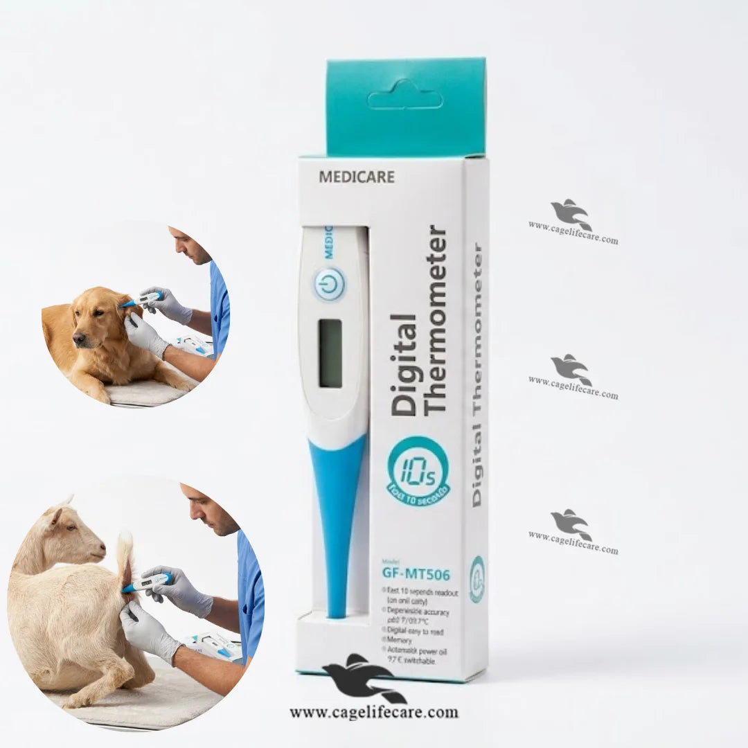 digital veterinary thermometer imported for cattle and livestock use