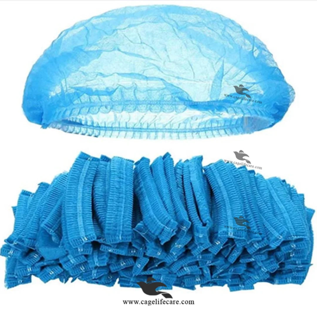 Veterinary disposable caps for animal handling