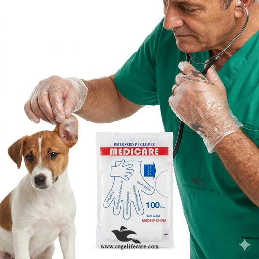 Disposable gloves 100 pcs for veterinary use Pakistan