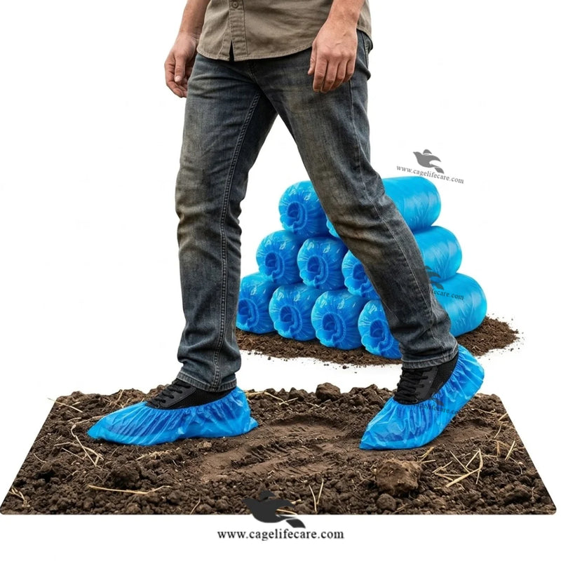 Disposable Shoe Covers — Protective Foot Cover for Farms & Veterinary Use