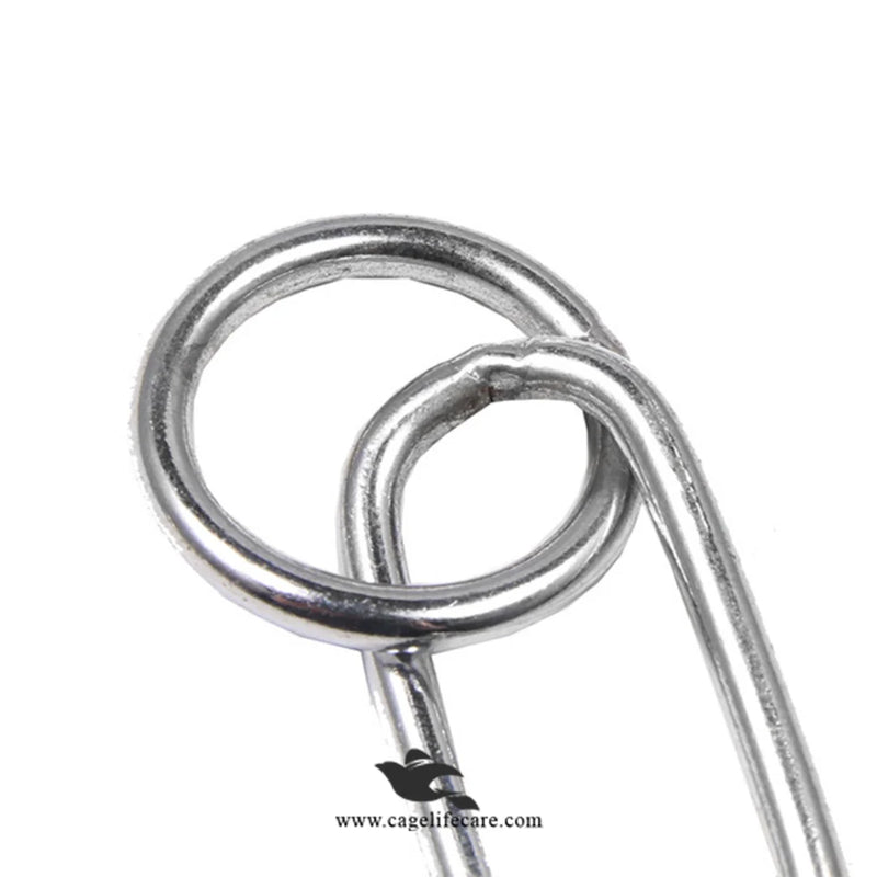 Dog Long Link Choke Chain – Stainless Steel, Durable & Comfortable
