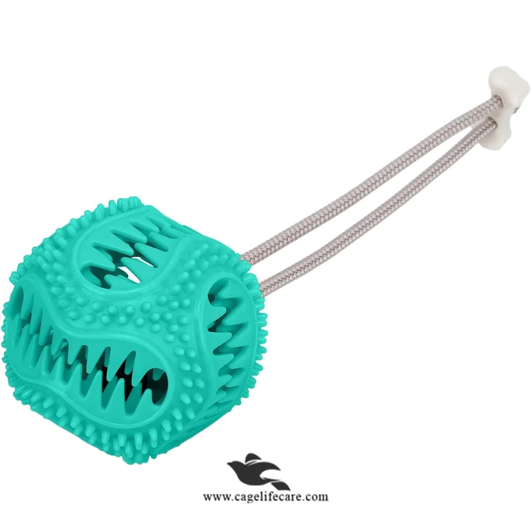 Interactive tug toy for puppies and adult dogs
