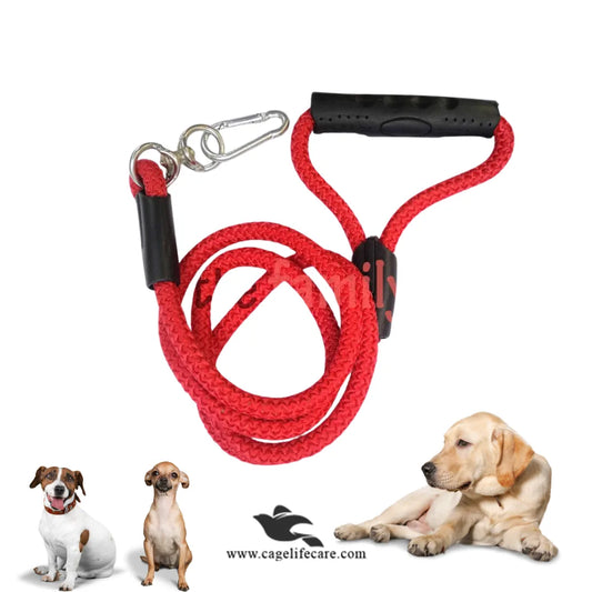 Dog Rope Leash with Handle – Reflective & Durable