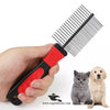 Double-Sided Grooming Comb For Cats, Dogs & Small Animals