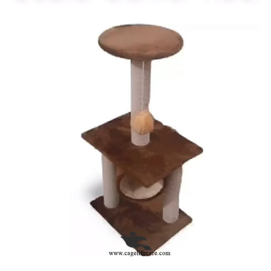 Cage Life Care double center round cat scratcher for indoor cats