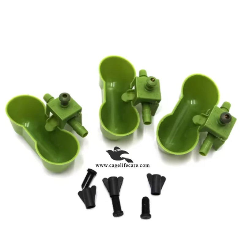 Double Drinking Bowl – Auto Waterer for Birds