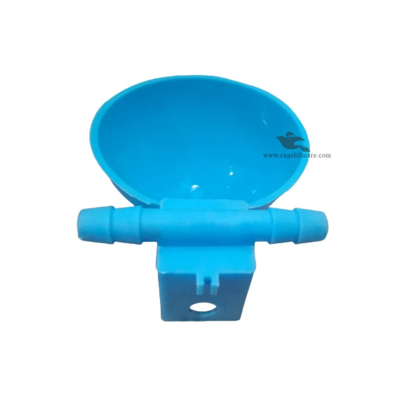 Double T Horizontal Auto Water Cup - Self-Refilling Drinker for Poultry & Birds