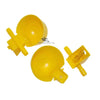 Double T Horizontal Auto Water Cup - Self-Refilling Drinker for Poultry & Birds