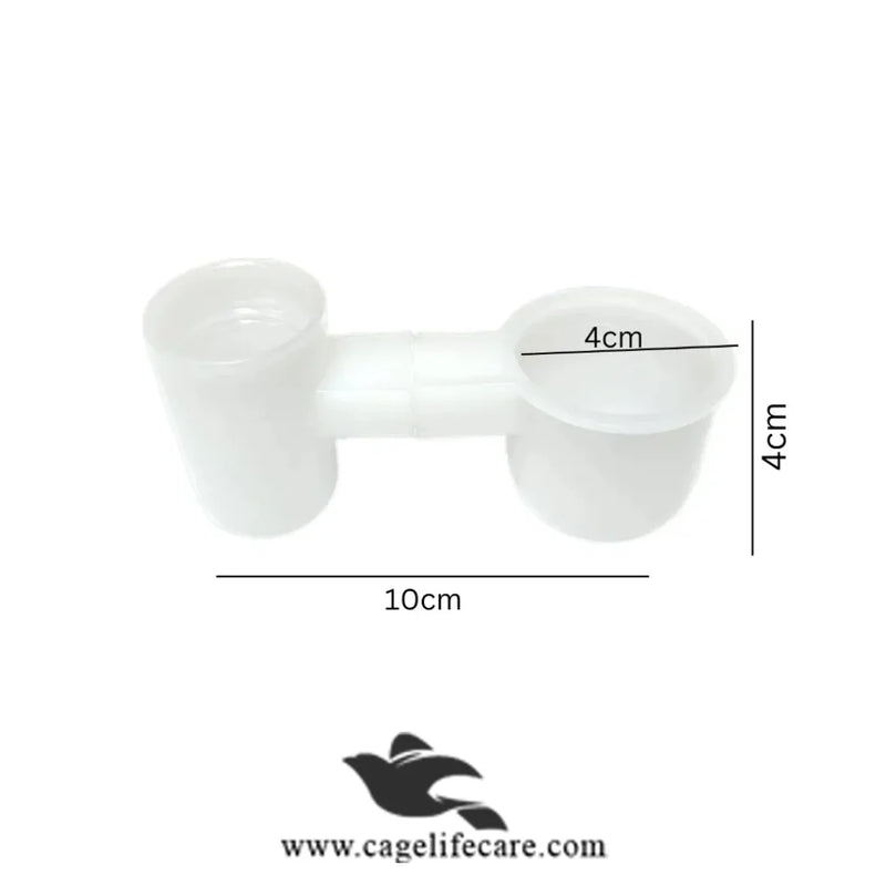 Double Water Deflector – Automatic Water Drinker for All Birds & Poultry