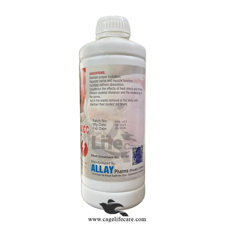 ELECTROVACC – Electrolytes & Energy Supplement for Birds