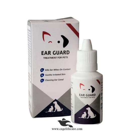 Ear Guard Drops for Pets – Effective Ear Mite Treatment for Dogs & Cats