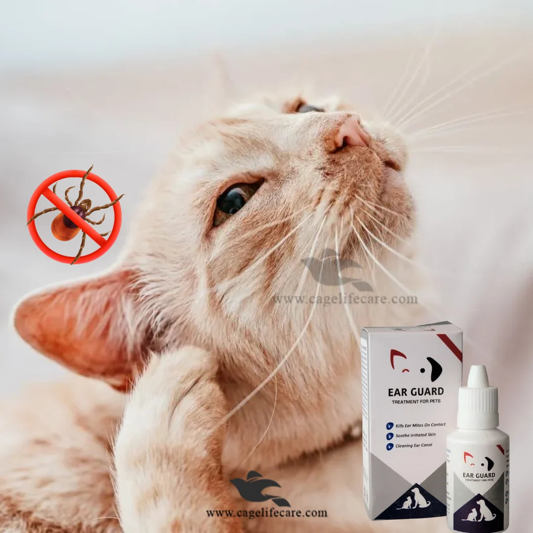 Ear Guard Drops for Pets – Effective Ear Mite Treatment for Dogs & Cats