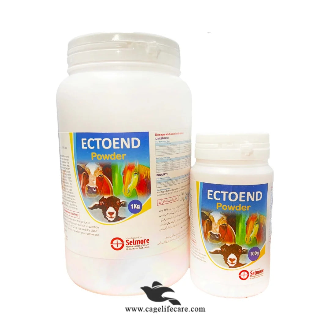 Ectoend Powder for internal and external parasite control in livestock
