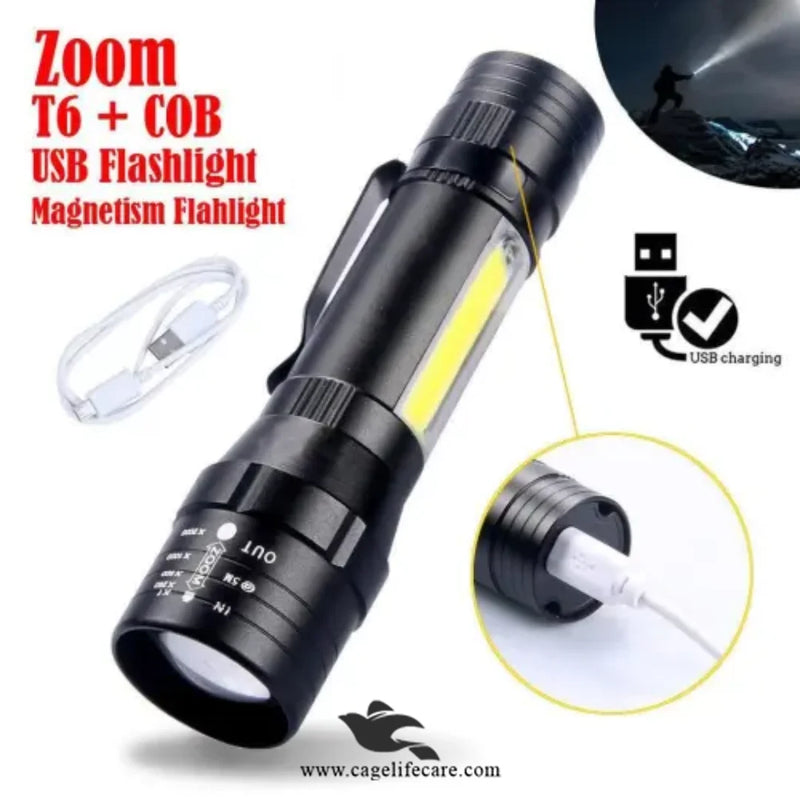 Egg Candling Rechargeable Torch Light – Super LED Flashlight