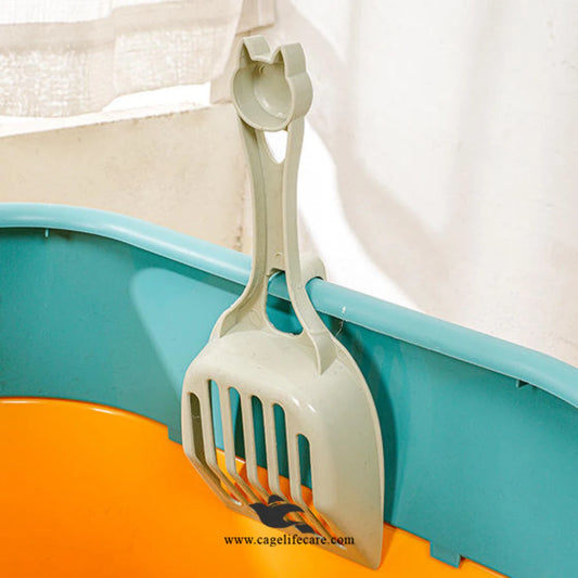 Emoji Handle Cat Litter Scoop – With Hanging Option (Imported)