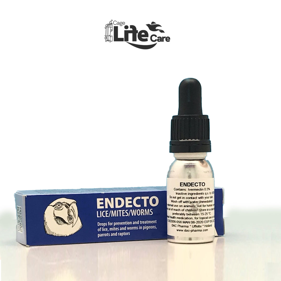 Endecto – Treatment for Lice, Mites & Worms in Birds