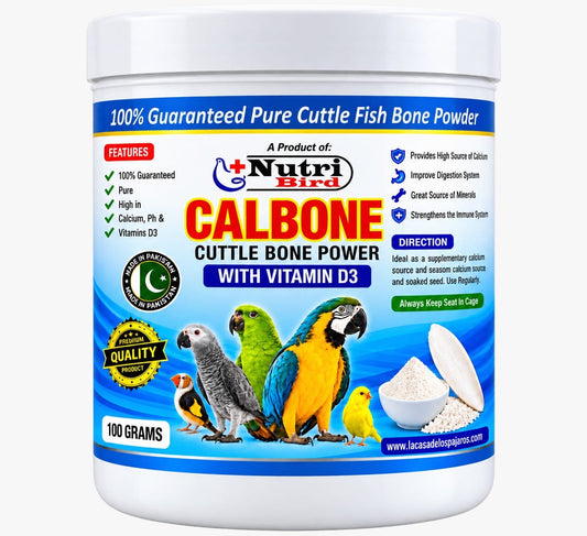 CalBone – Cuttle Bone Powder – High-Quality Calcium Supplement