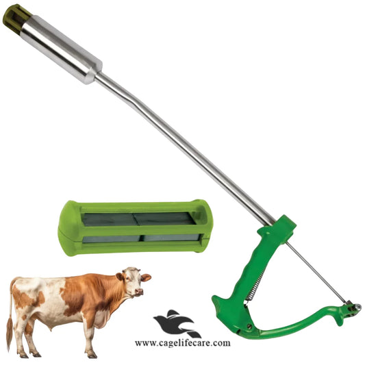 Metal Cow Magnet Feeding Gun Pakistan – Cage Life Care
