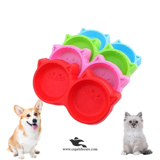 Fedding & Water pot for cats, dogs and pets