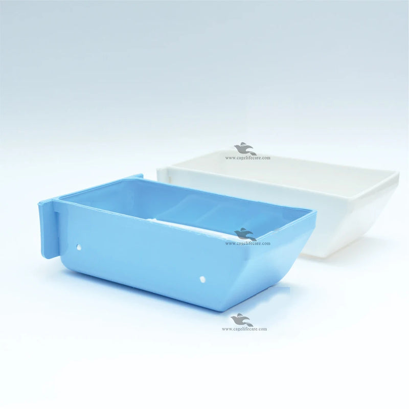 Feed Bowl with Fixed Grill - High-Quality Seed Pot for Birds